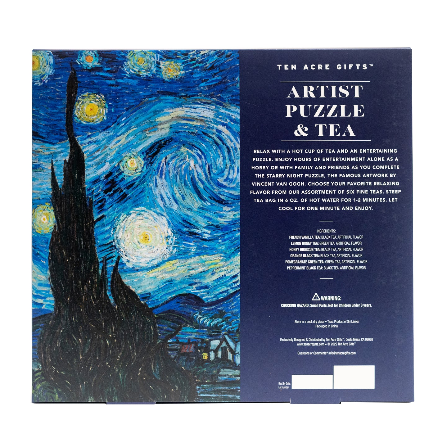 Artist Tea & Puzzle Set